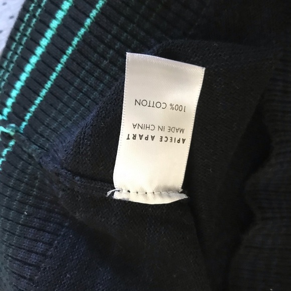 Apiece apart piedras turtleneck stripes cotton knit sweater xs - Picture 5 of 6